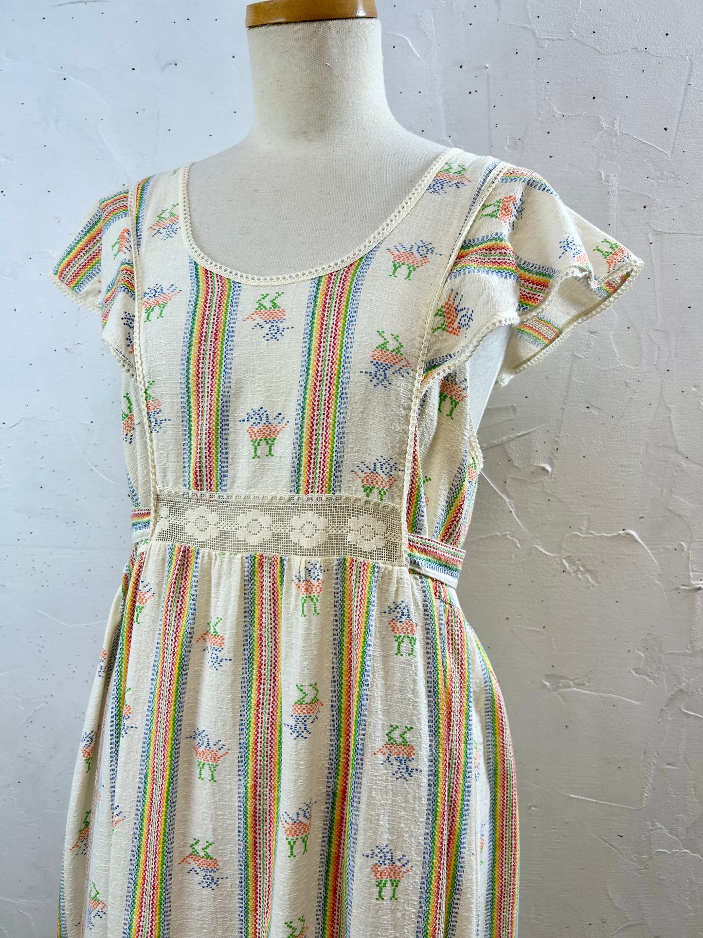 '70s Vintage Dress [E30236]