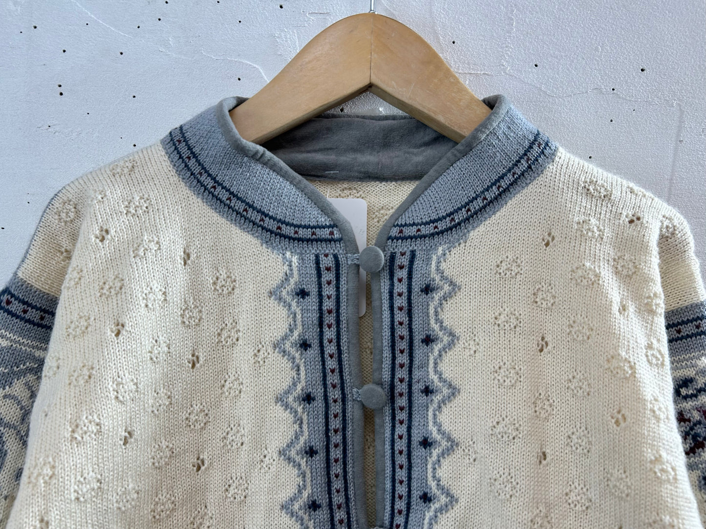 Vintage Nordic Knit Cardigan 〜DALE OF NORWAY〜 [L29164]