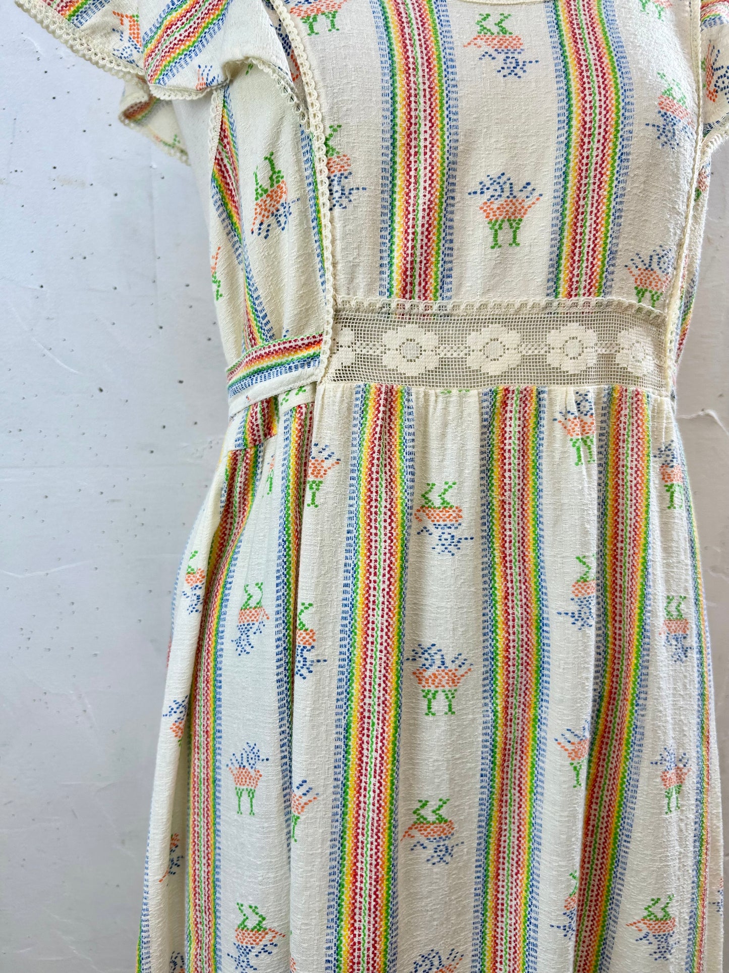 '70s Vintage Dress [E30236]