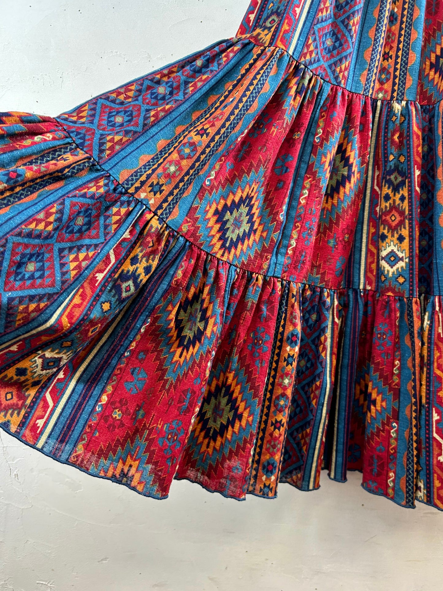 Vintage Tiered Skirt [I28491]