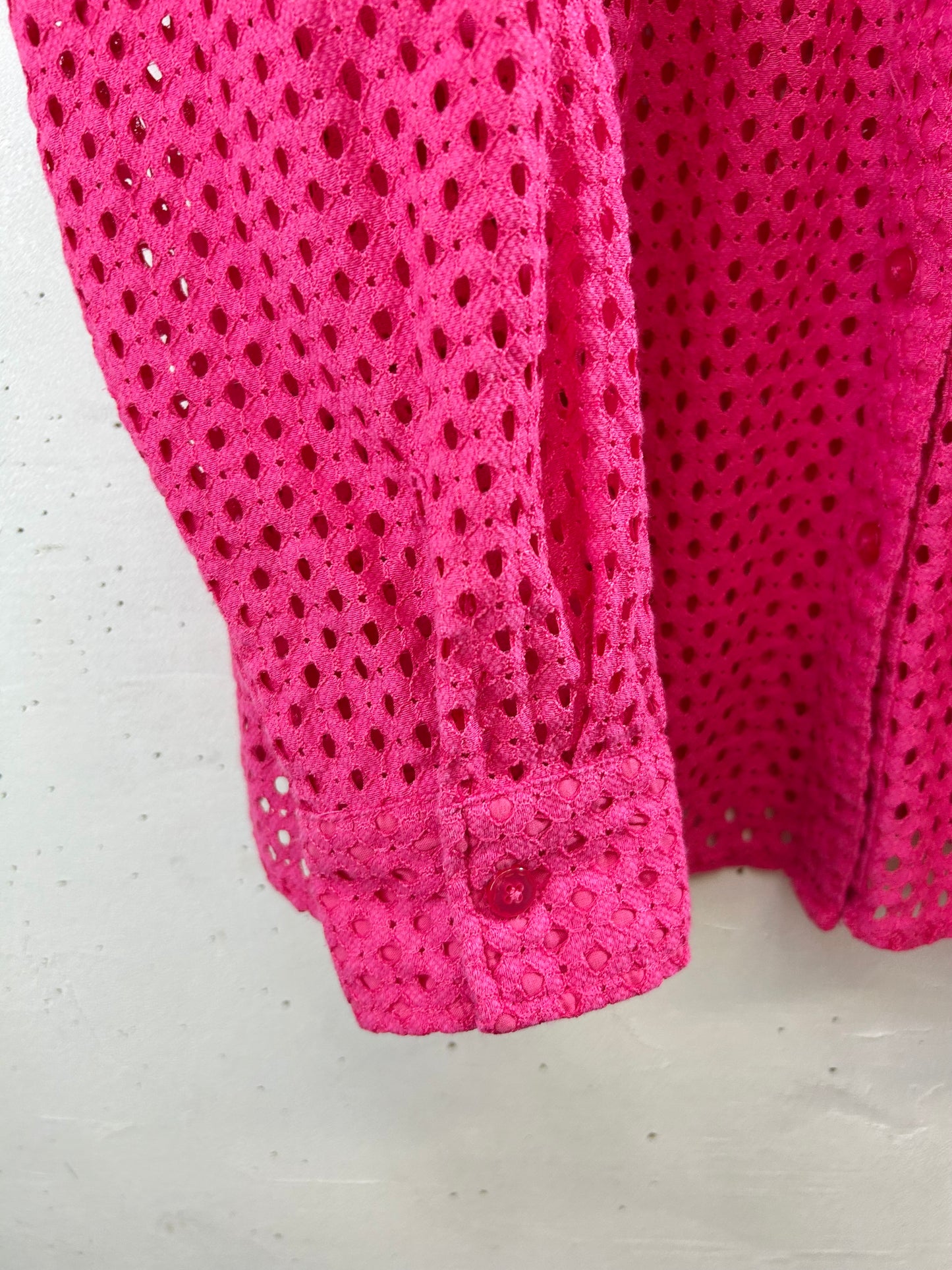 Vintage Eyelet Lace Shirt [F30443]