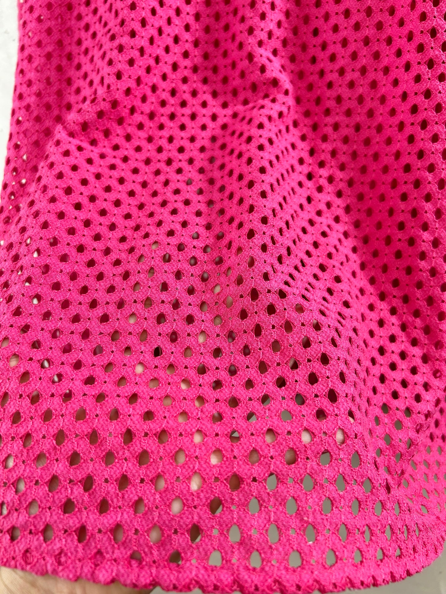 Vintage Eyelet Lace Shirt [F30443]