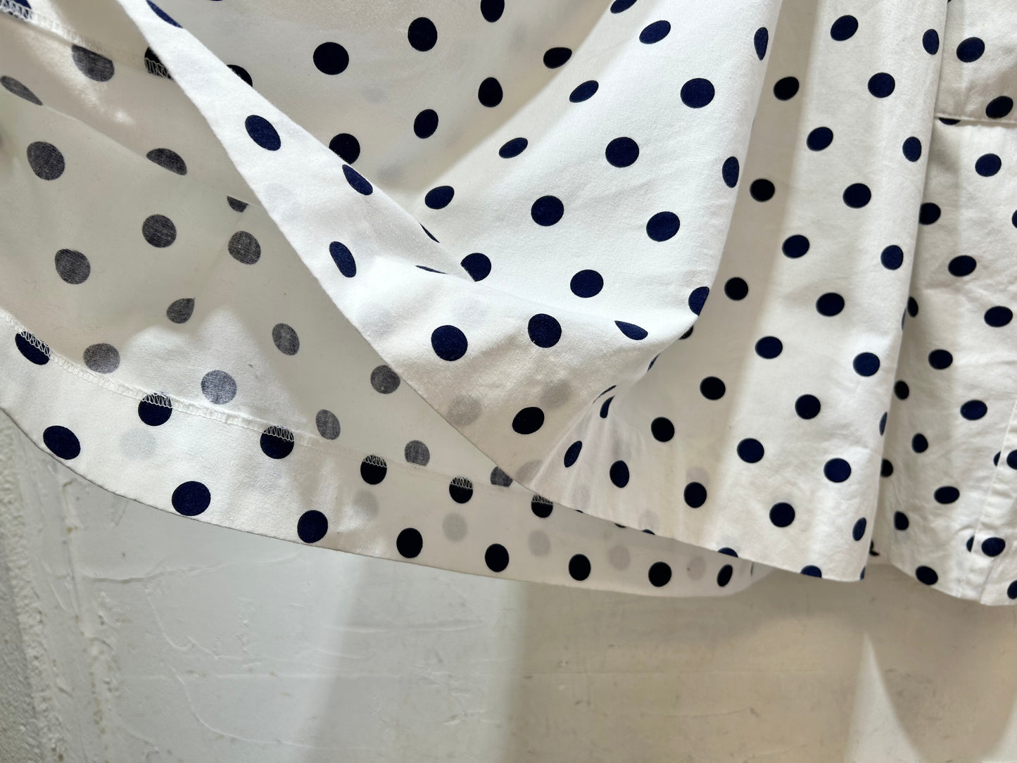 Vintage Dot Pattern Dress MADE IN USA [C26594]