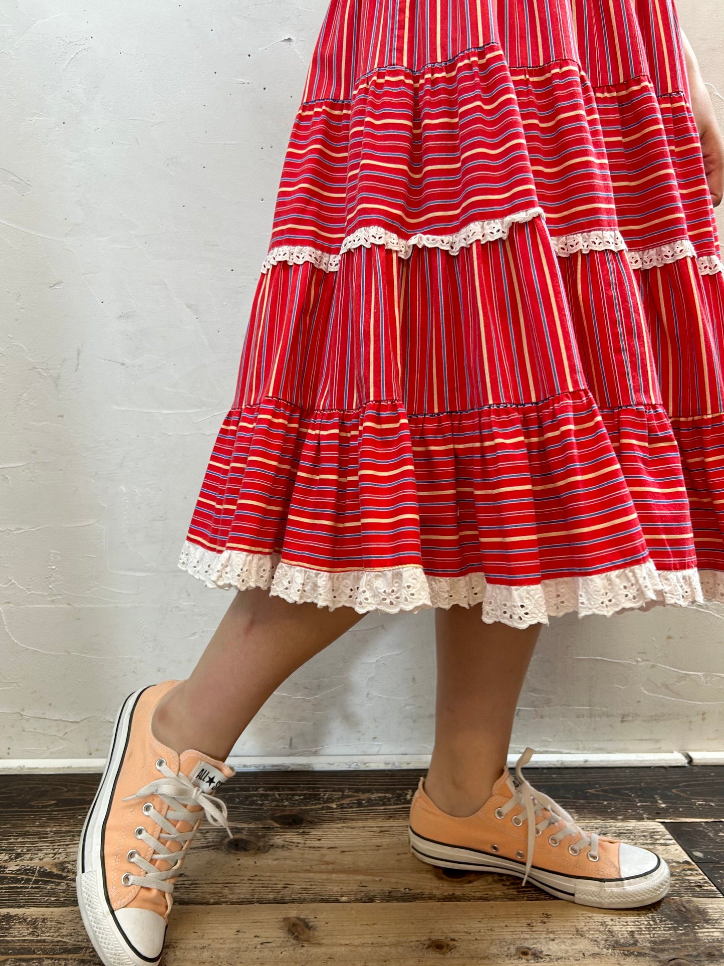 Vintage Tiered Skirt [G27922]