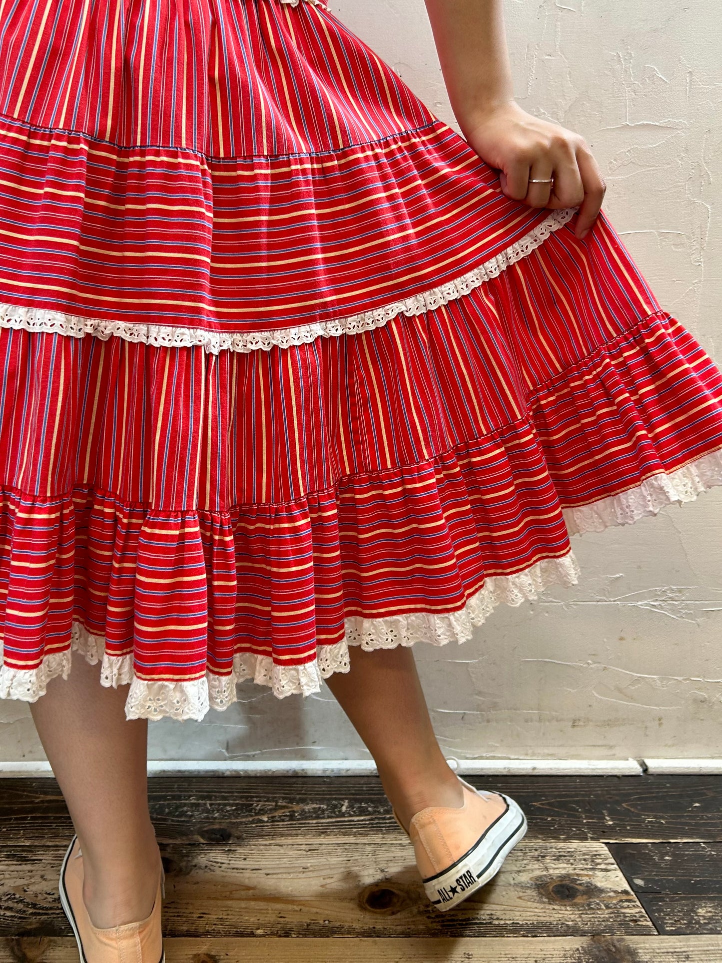 Vintage Tiered Skirt [G27922]