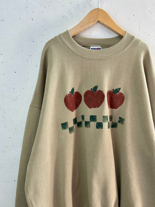 Vintage Hand Painted Sweat 〜JERZEES〜 [B29601]
