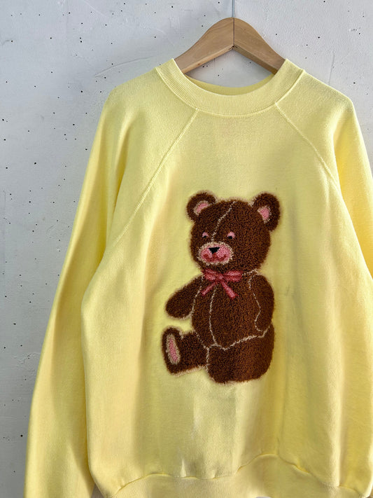 Vintage Pile Patch Sweat MADE IN USA [B29605]