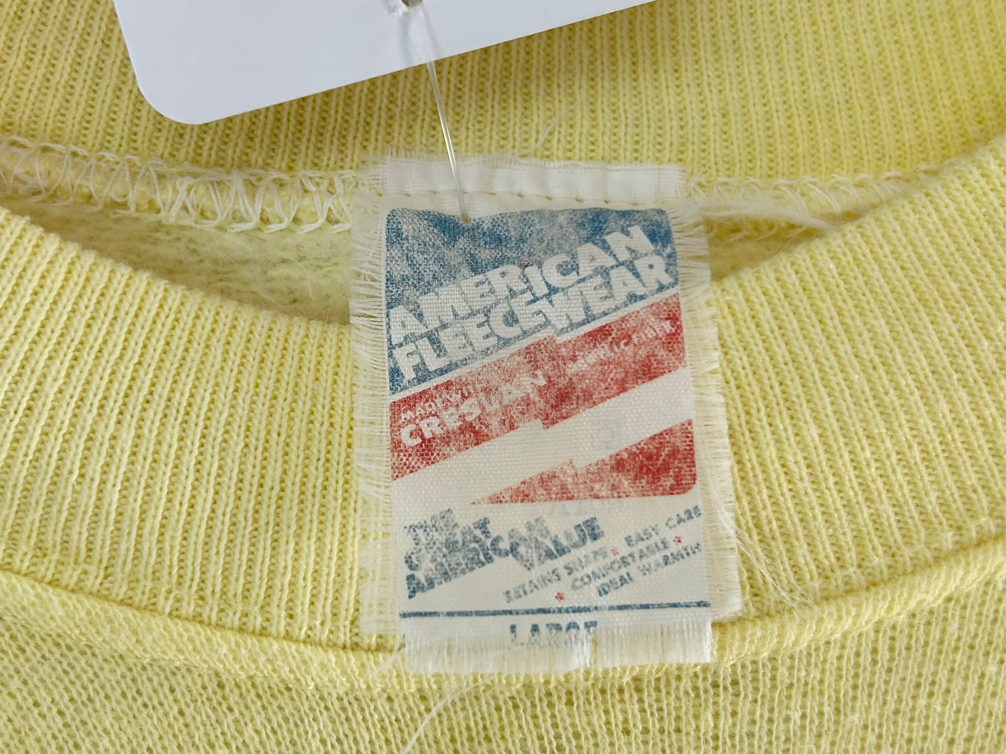 Vintage Pile Patch Sweat MADE IN USA [B29605]