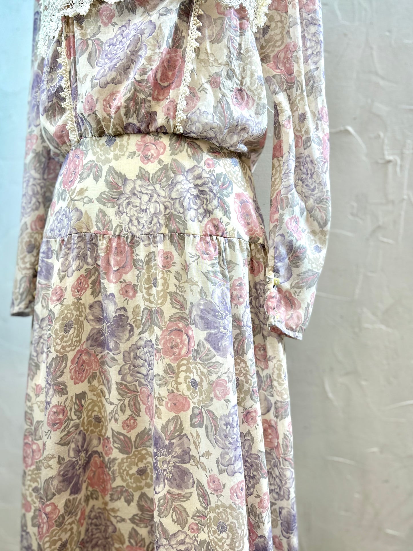 ’80s Vintage Dress〜GUNNE SAX 〜[D30029］