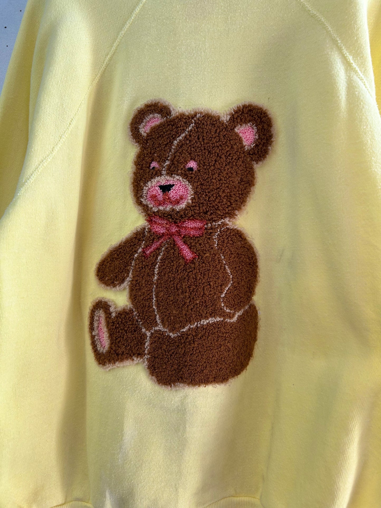 Vintage Pile Patch Sweat MADE IN USA [B29605]