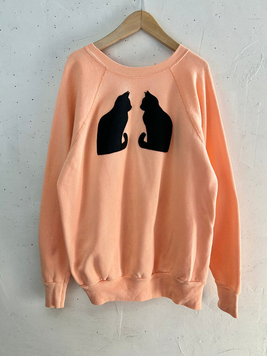 Vintage Patch Sweat MADE IN USA [B29602]