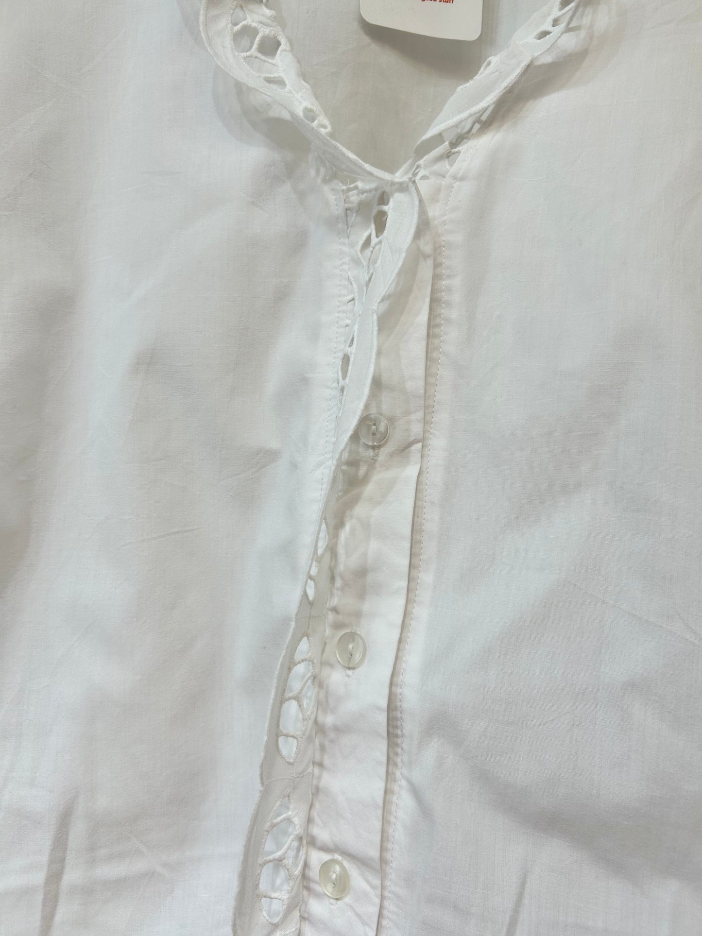 Vintage White Blouse [E27020]