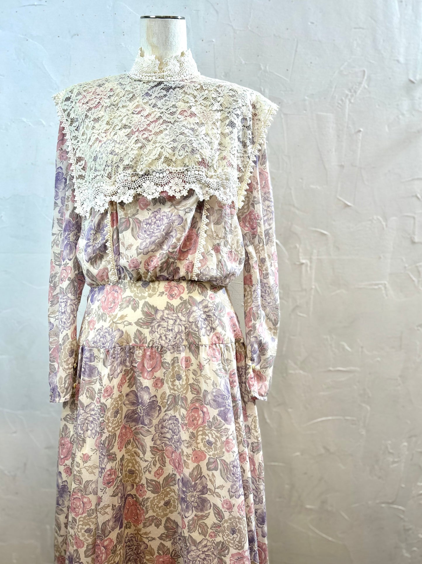 ’80s Vintage Dress〜GUNNE SAX 〜[D30029］