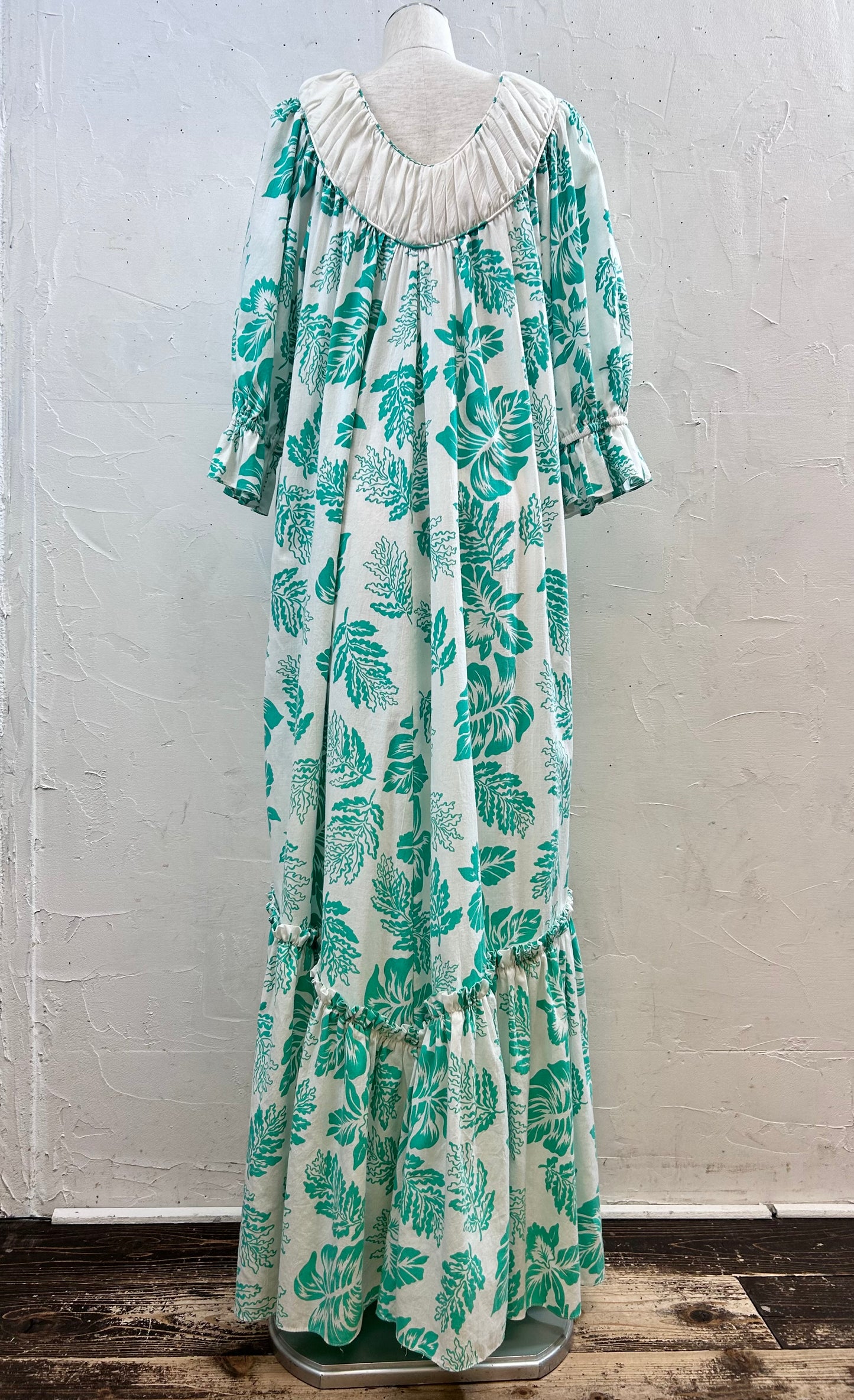 ’70s Vintage Hawaiian Dress 〜LIBERTY HOUSE & Almost Paradis〜 [H28083]