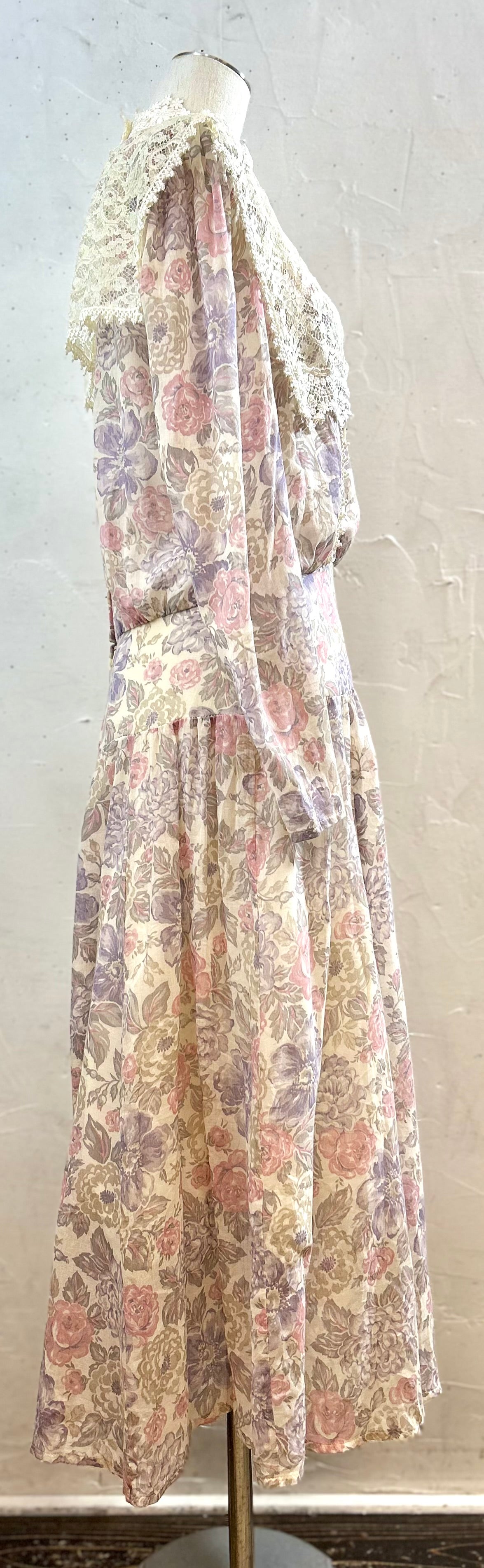 ’80s Vintage Dress〜GUNNE SAX 〜[D30029］