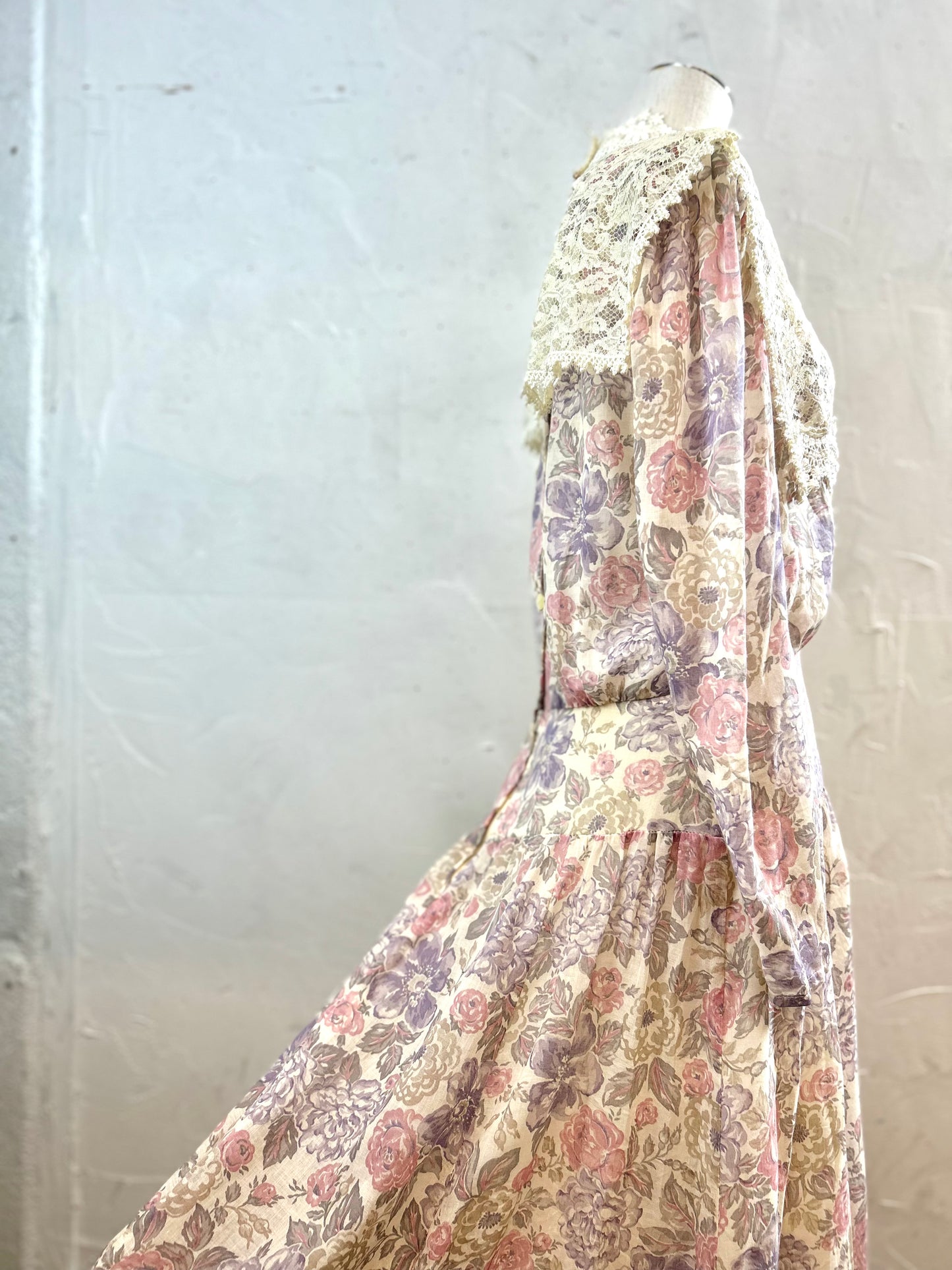 ’80s Vintage Dress〜GUNNE SAX 〜[D30029］