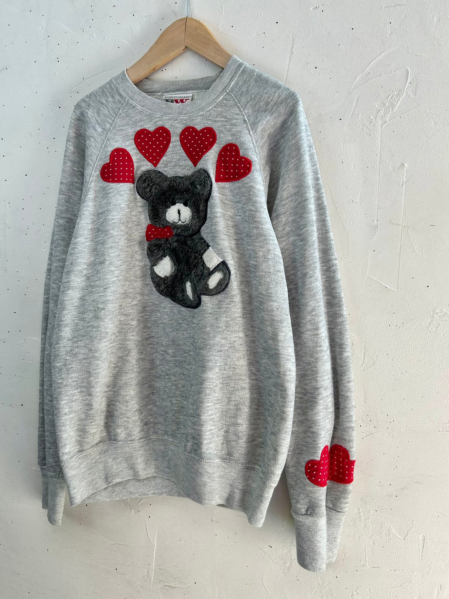 Vintage Patch Sweat MADE IN USA [B29599]