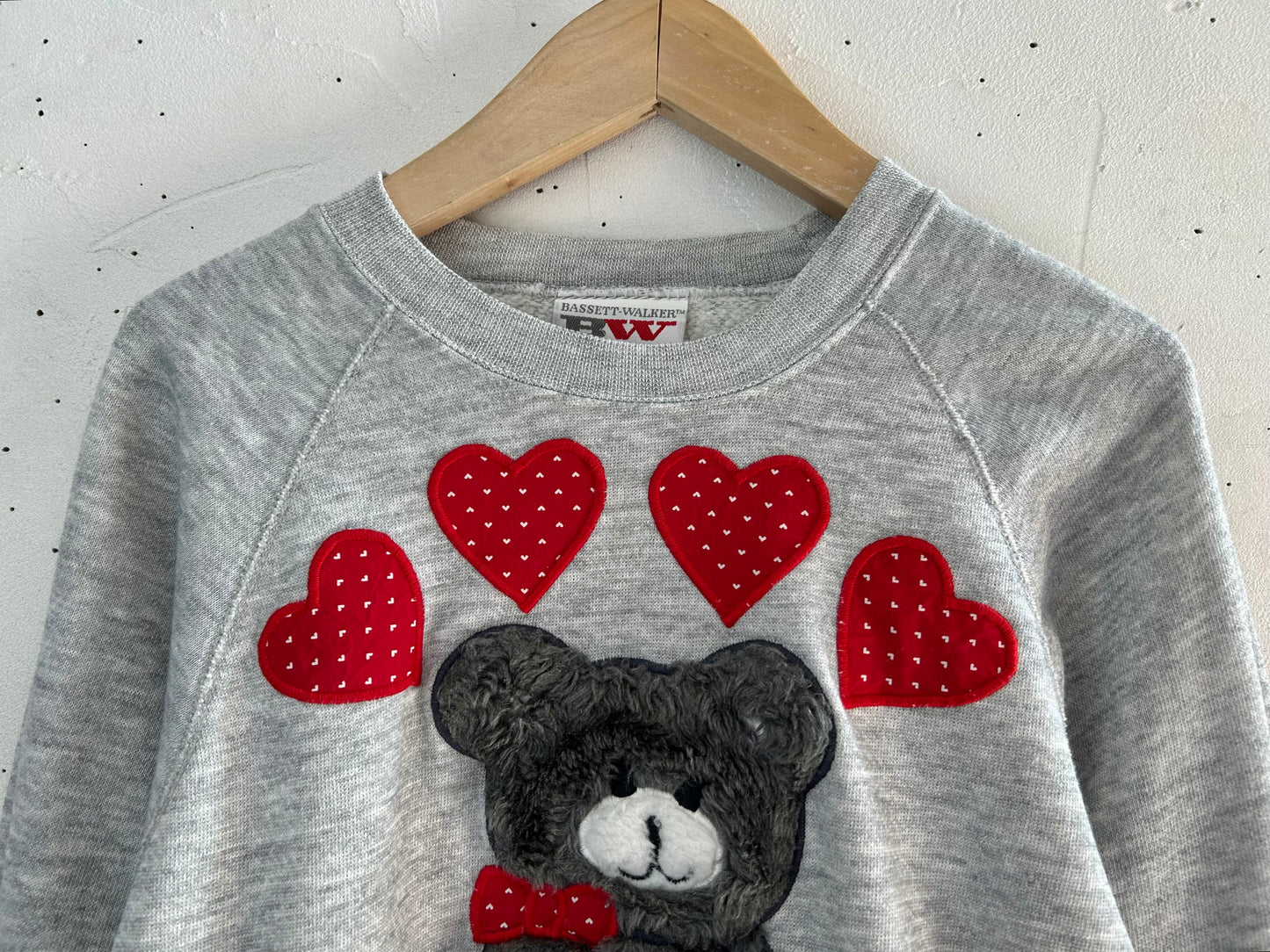 Vintage Patch Sweat MADE IN USA [B29599]