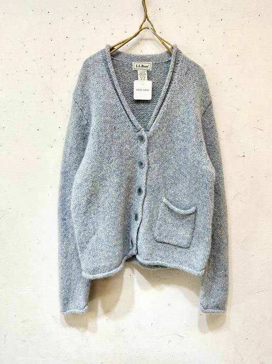 Vintage Knit Cardigan 〜L.L.Bean〜 [K25653]