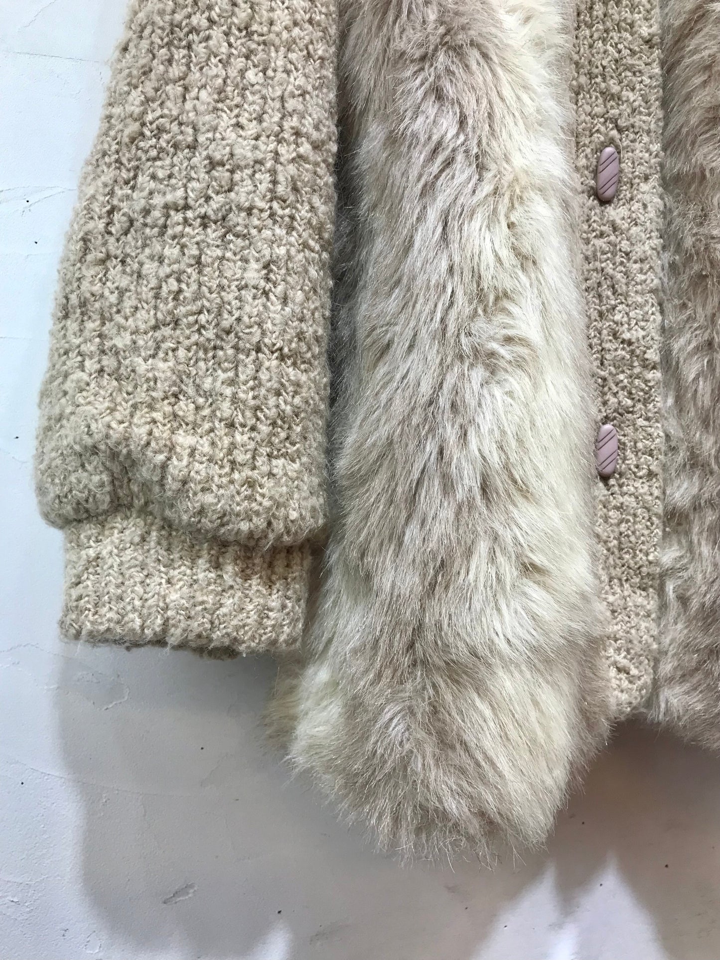 Vintage Eco Fur Jacket UNION MADE [K25627]