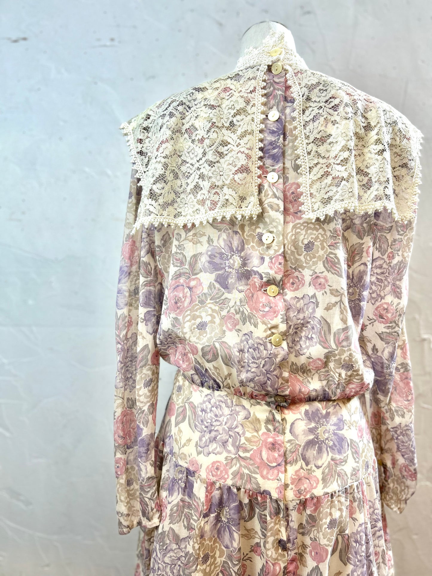 ’80s Vintage Dress〜GUNNE SAX 〜[D30029］