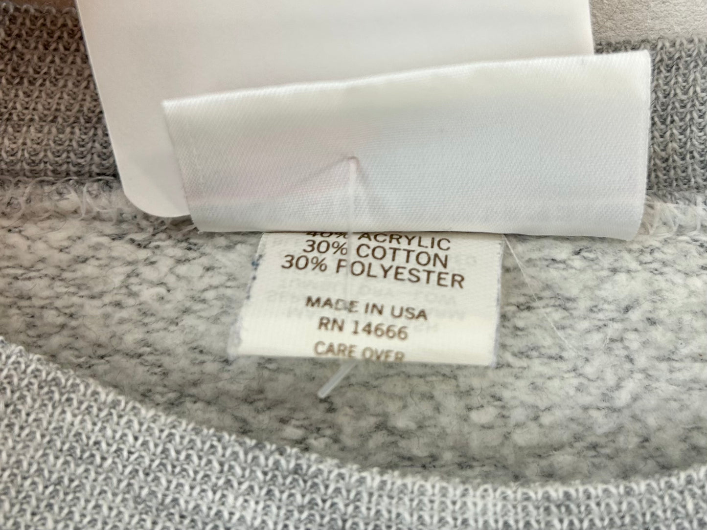 Vintage Patch Sweat MADE IN USA [B29599]