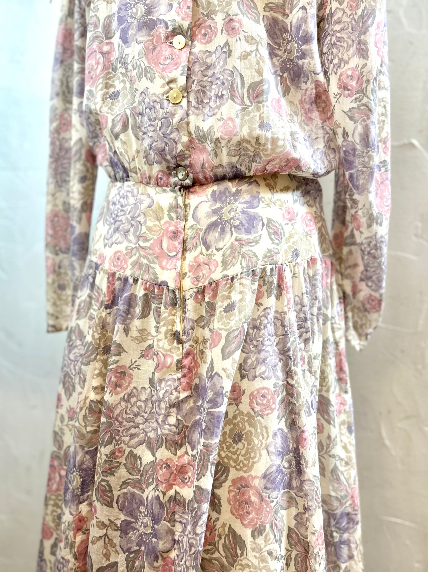’80s Vintage Dress〜GUNNE SAX 〜[D30029］