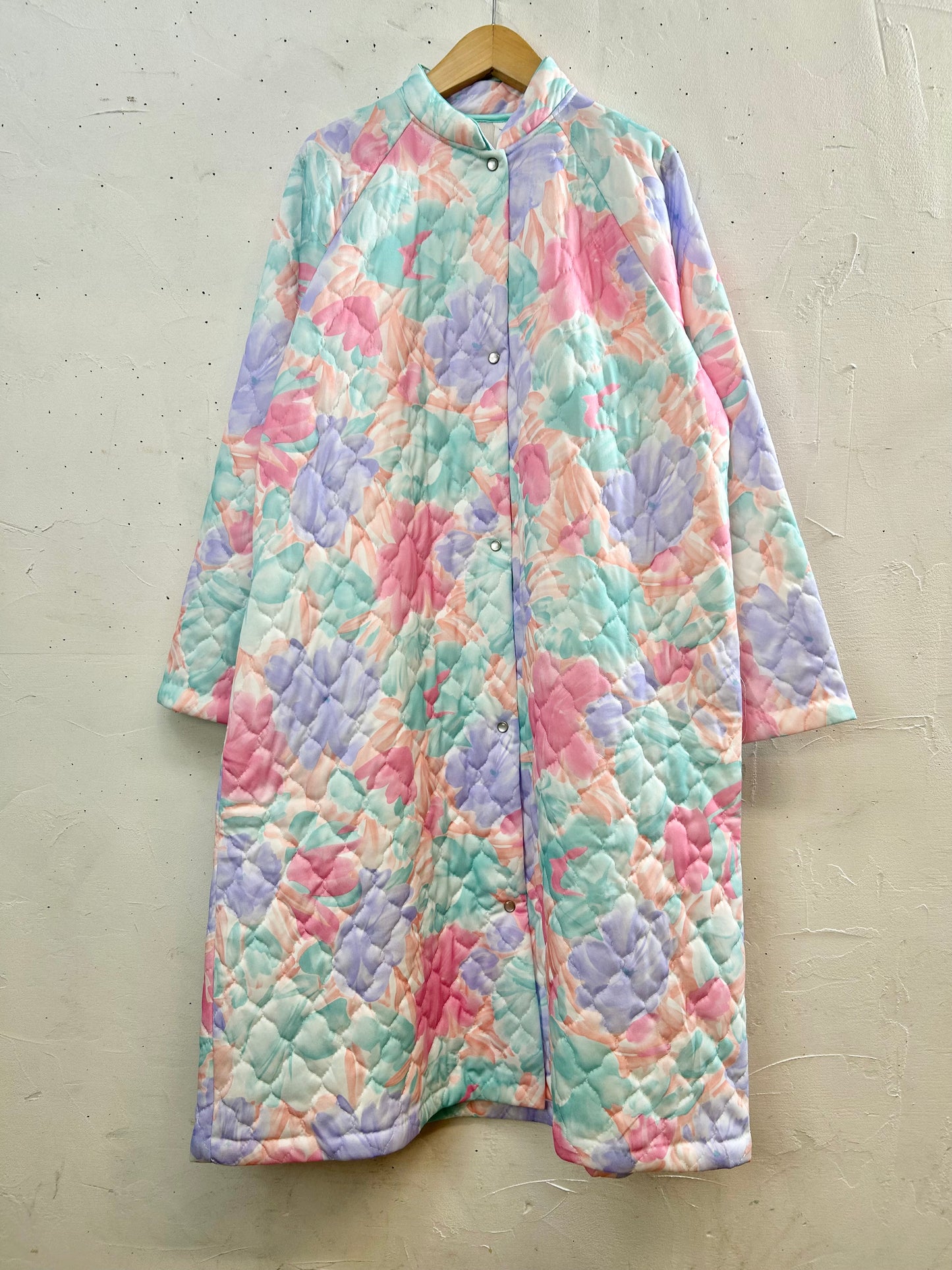 Vintage Quilting Gown MADE IN USA [A29382]