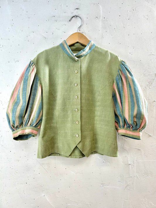 Vintage Tyrol Blouse  [E30248]