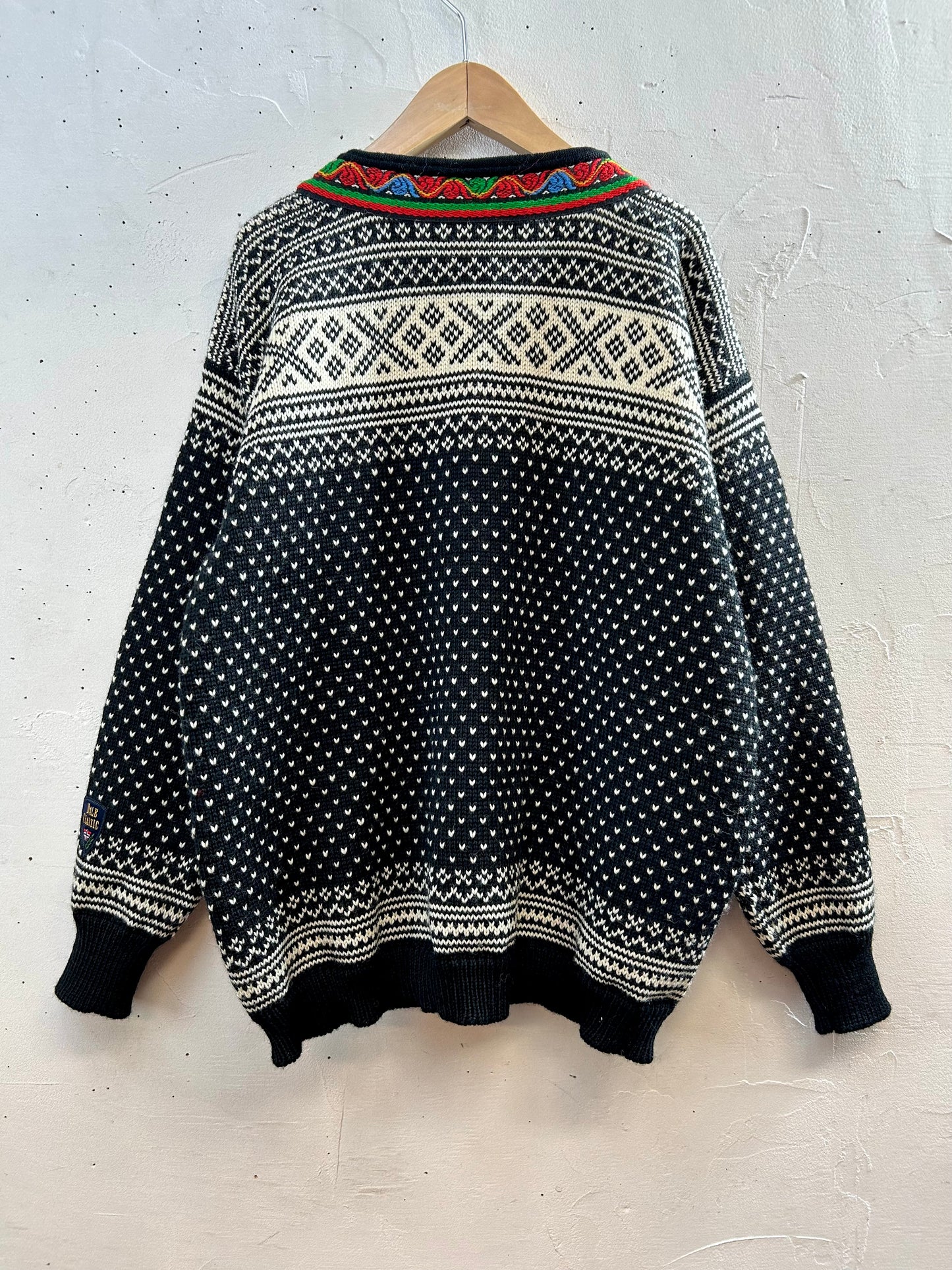 Vintage Nordic Knit Cardigan 〜DALE OF NORWAY〜 [J28711]