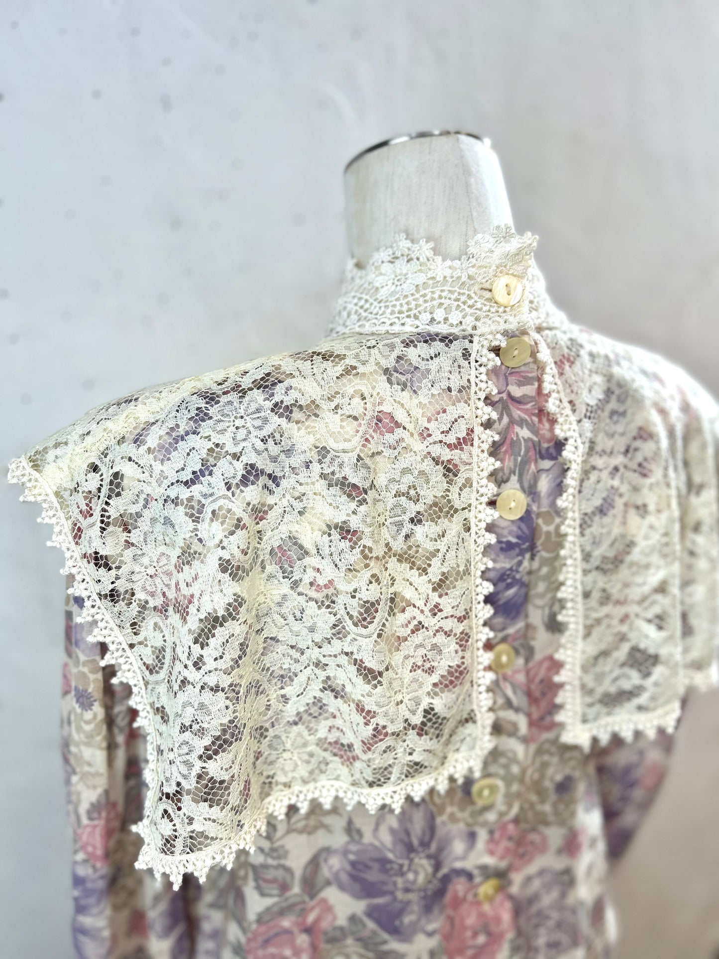 ’80s Vintage Dress〜GUNNE SAX 〜[D30029］