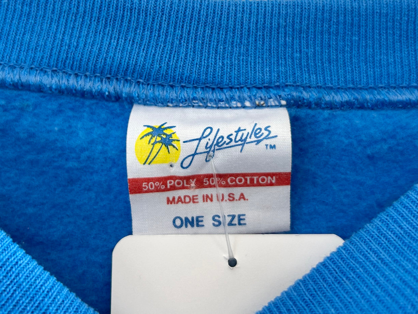 '90s Vintage Full Foam Printed Sweat MADE IN USA [B29606]