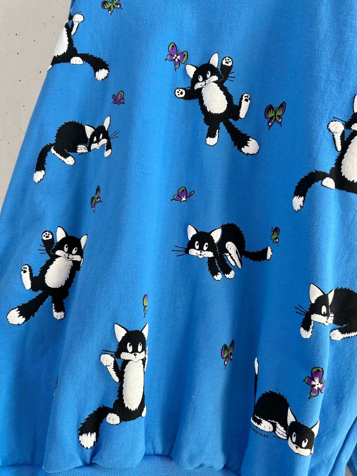 '90s Vintage Full Foam Printed Sweat MADE IN USA [B29606]