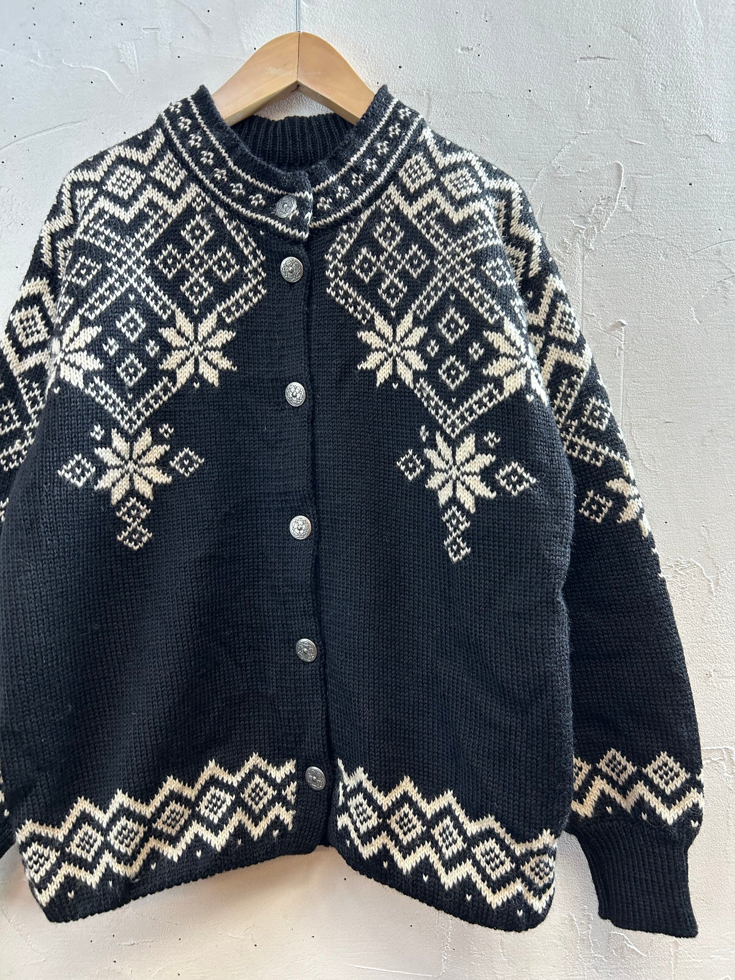 Vintage Nordic Knit Cardigan 〜DALE OF NORWAY〜 [J28715]