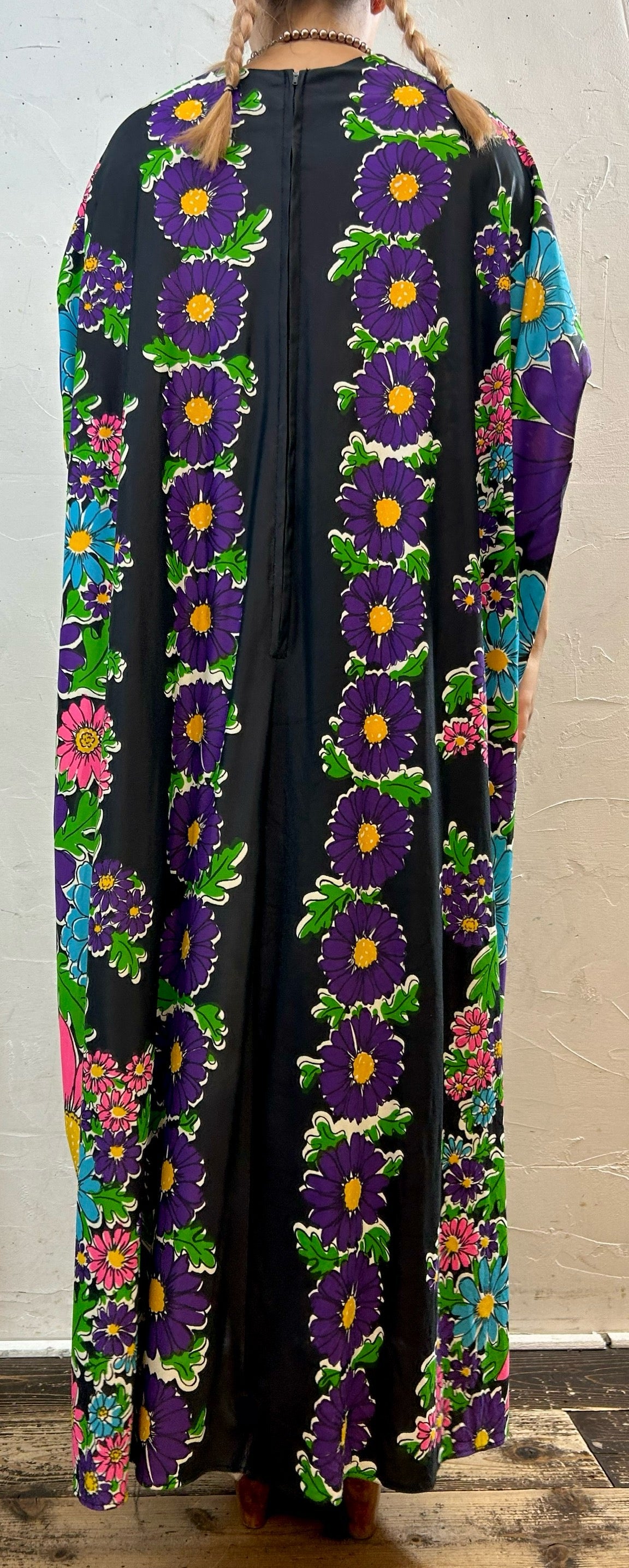 '60s-’70s Vintage Dress [G27927]