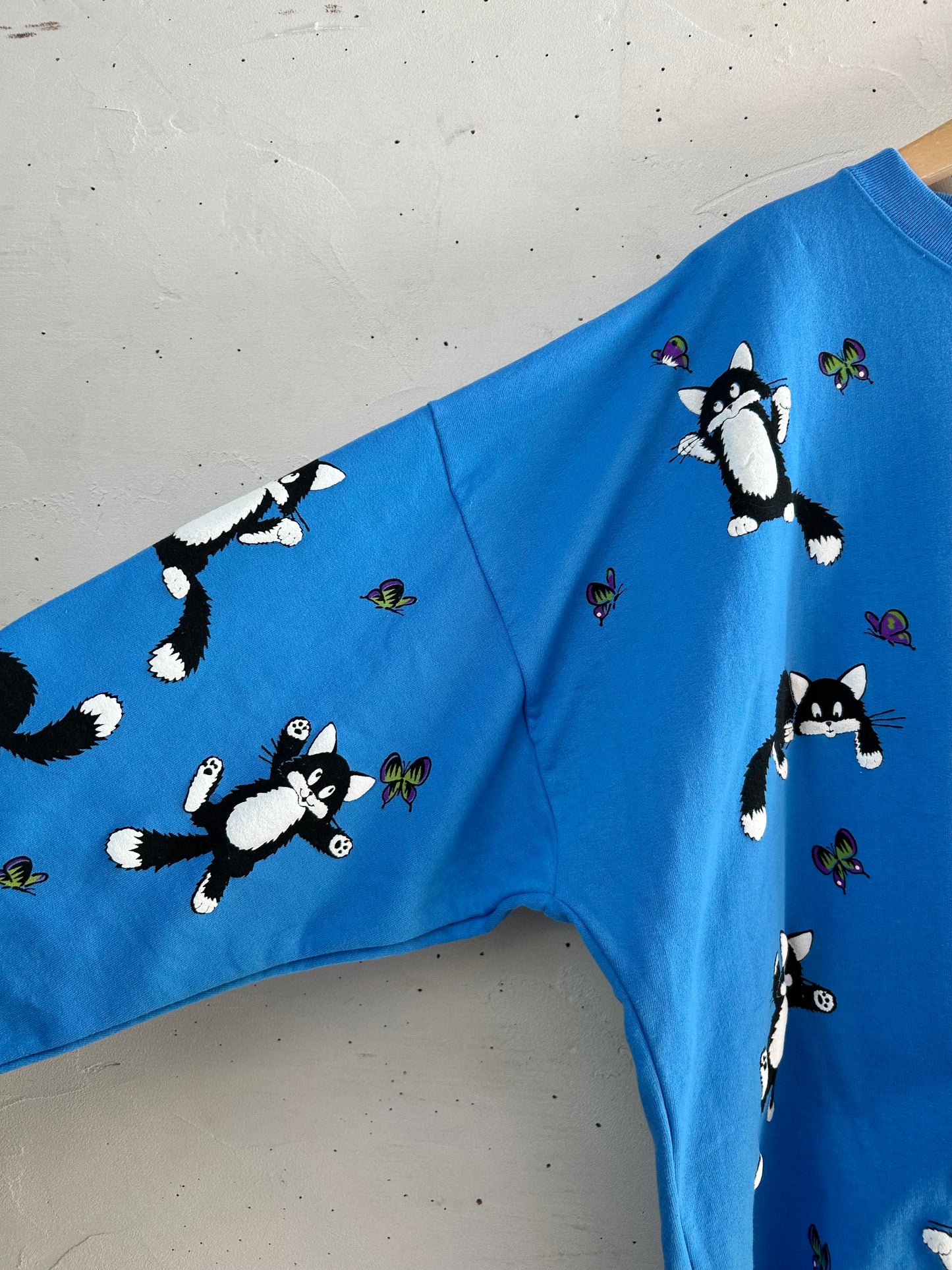 '90s Vintage Full Foam Printed Sweat MADE IN USA [B29606]