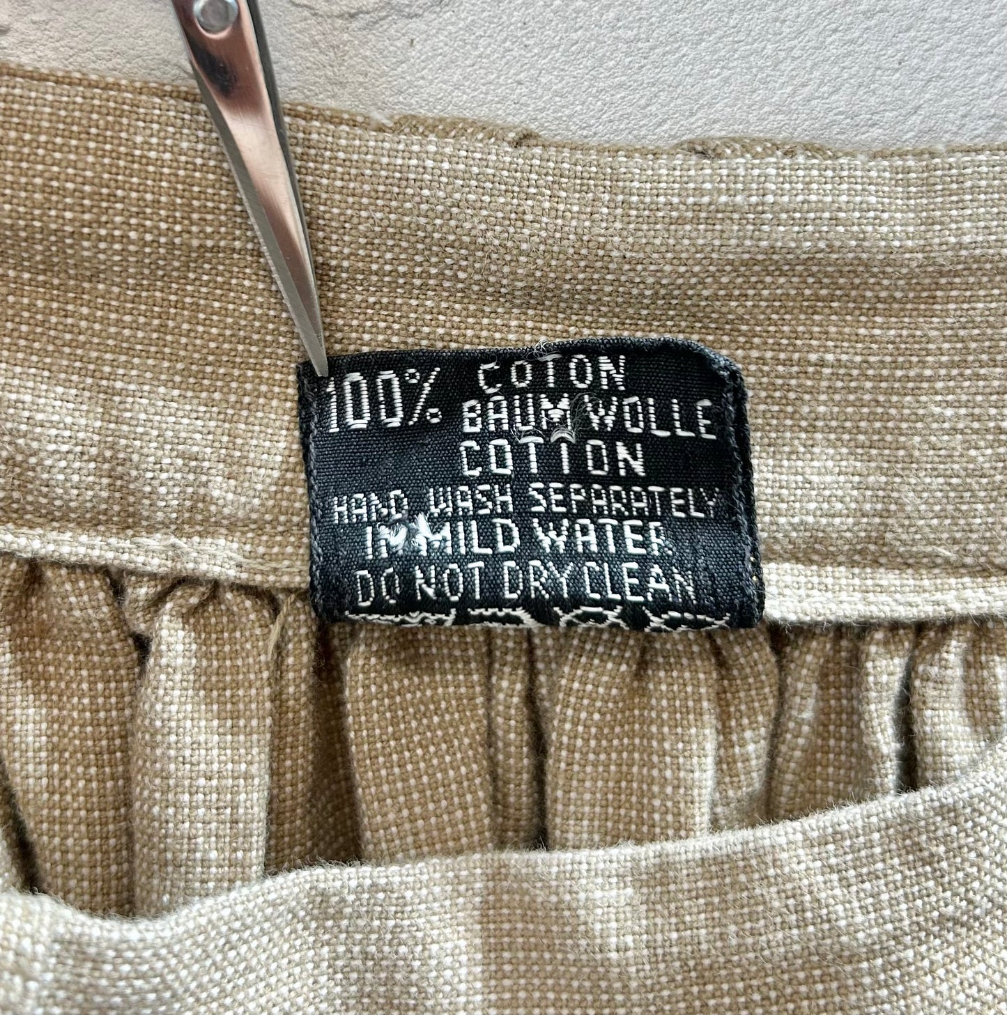 Vintage Cotton Skirt [A29375]