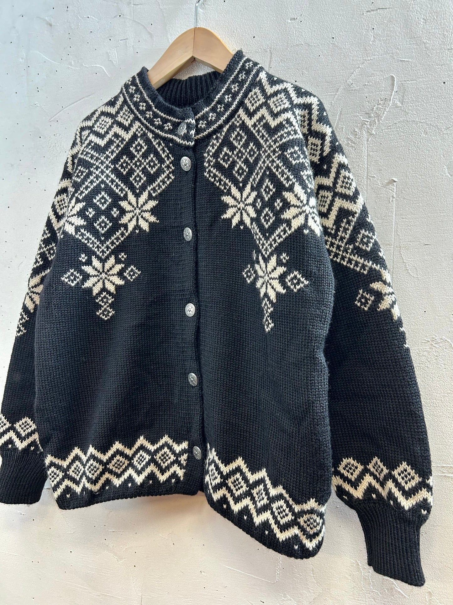 Vintage Nordic Knit Cardigan 〜DALE OF NORWAY〜 [J28715]