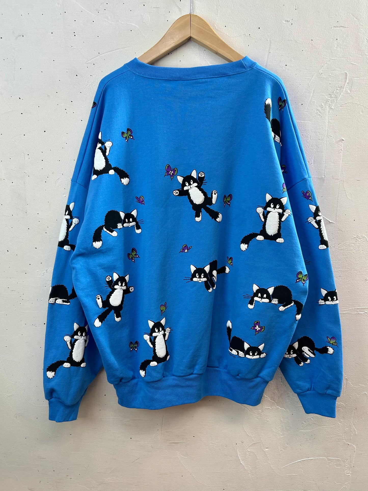 '90s Vintage Full Foam Printed Sweat MADE IN USA [B29606]
