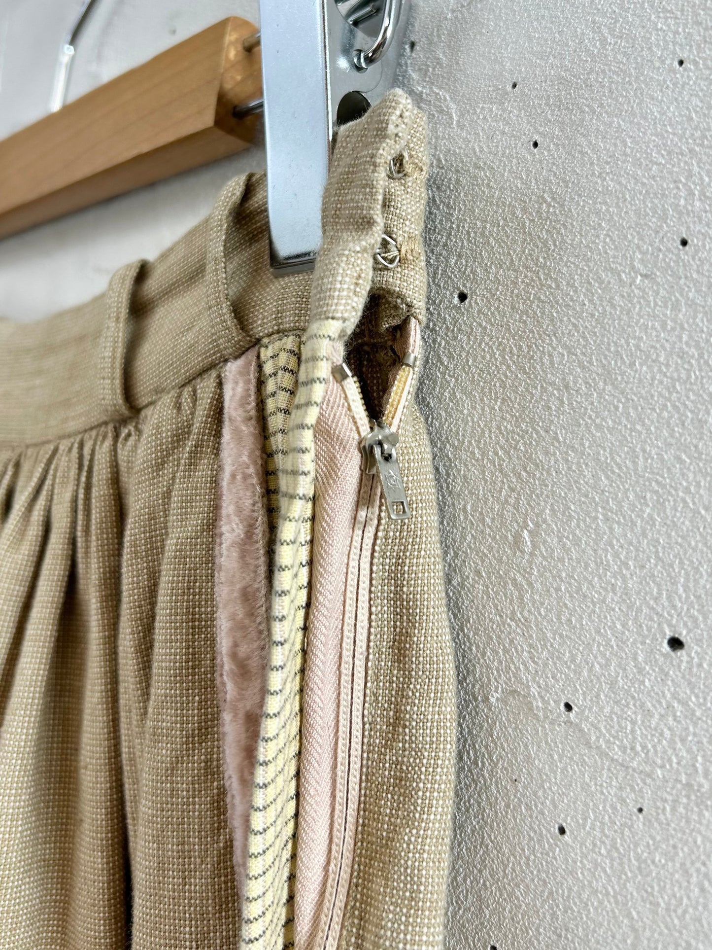 Vintage Cotton Skirt [A29375]