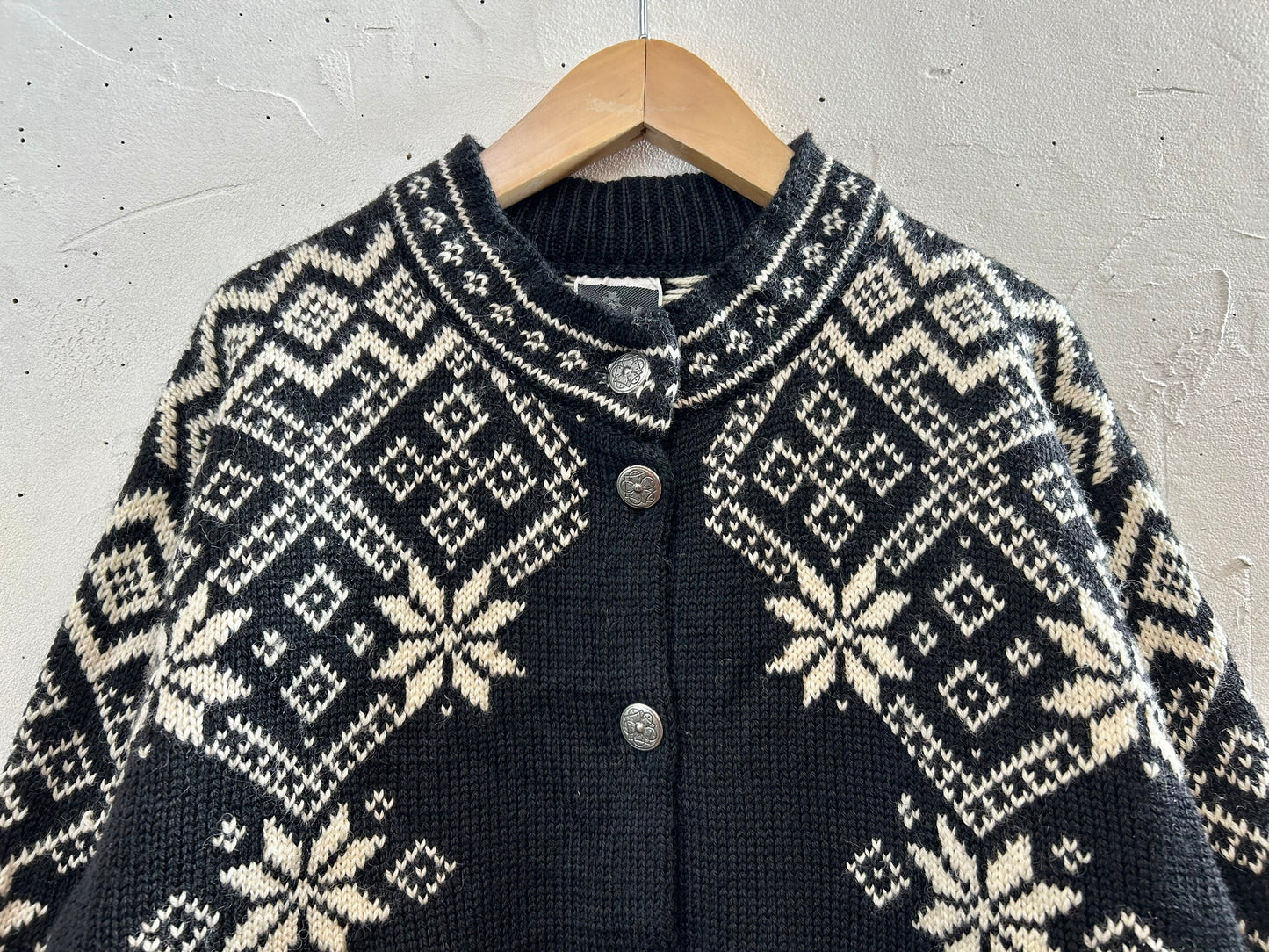 Vintage Nordic Knit Cardigan 〜DALE OF NORWAY〜 [J28715]