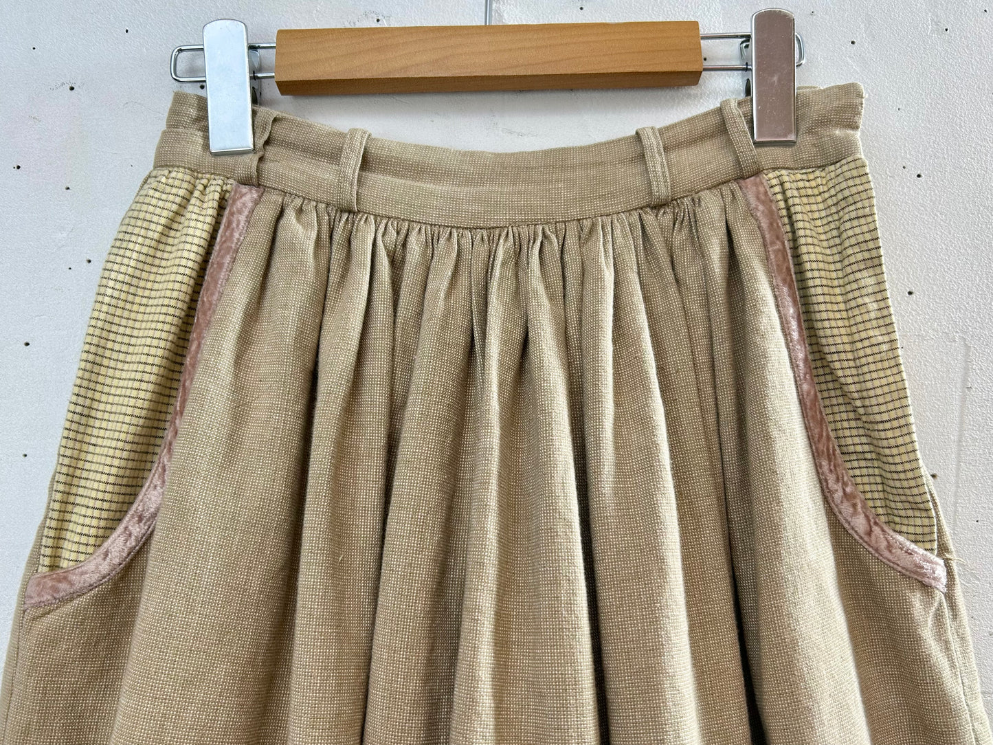 Vintage Cotton Skirt [A29375]