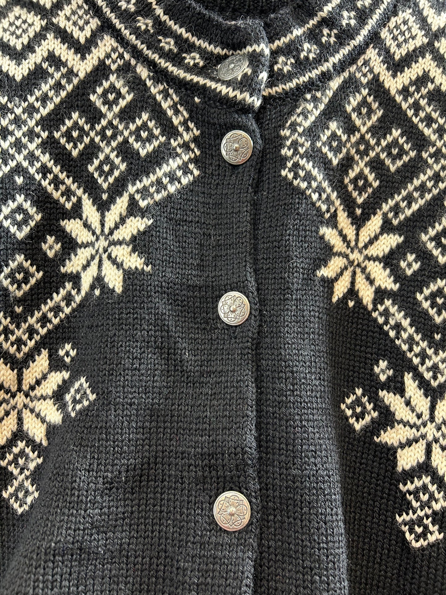 Vintage Nordic Knit Cardigan 〜DALE OF NORWAY〜 [J28715]