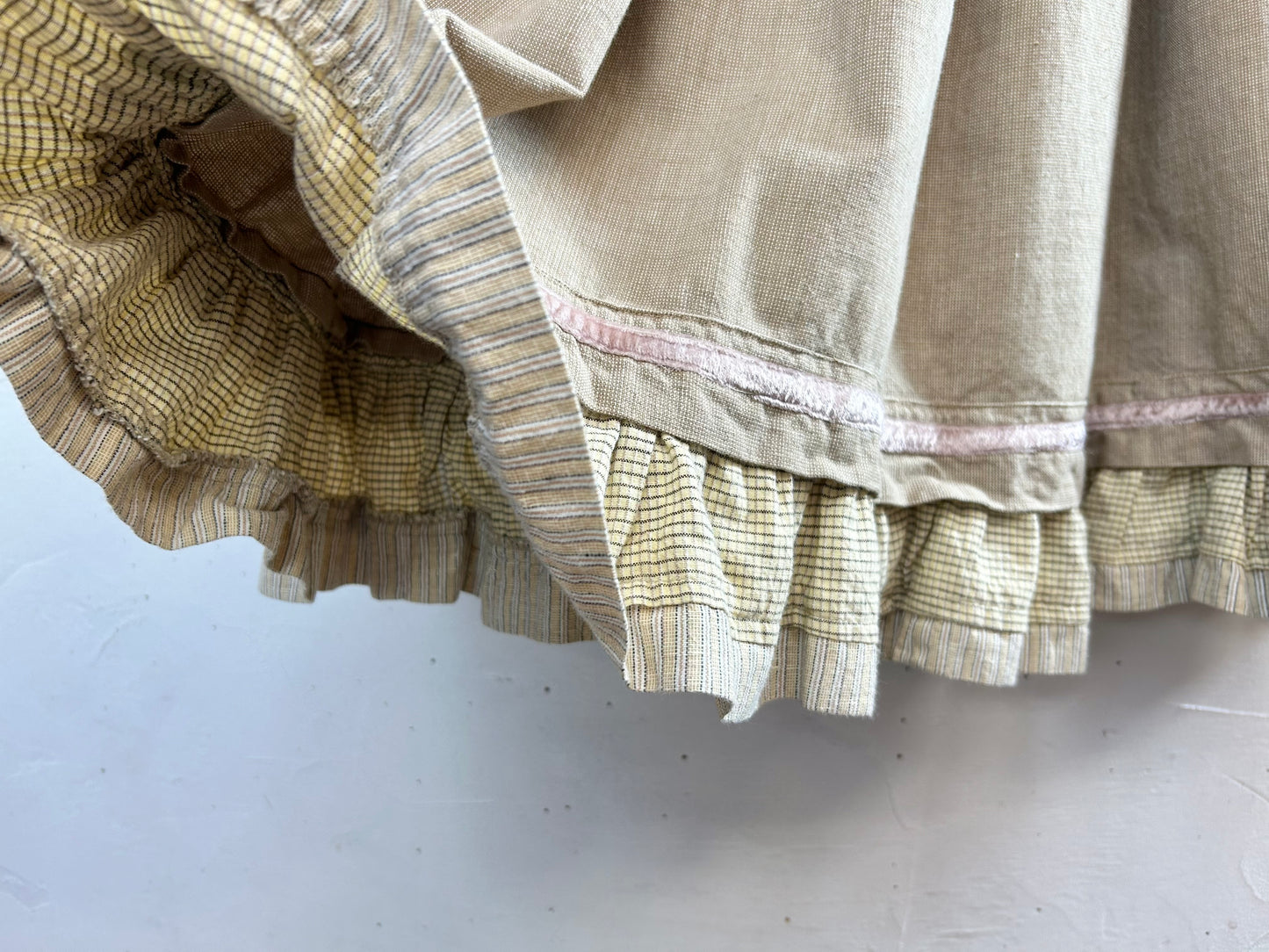Vintage Cotton Skirt [A29375]