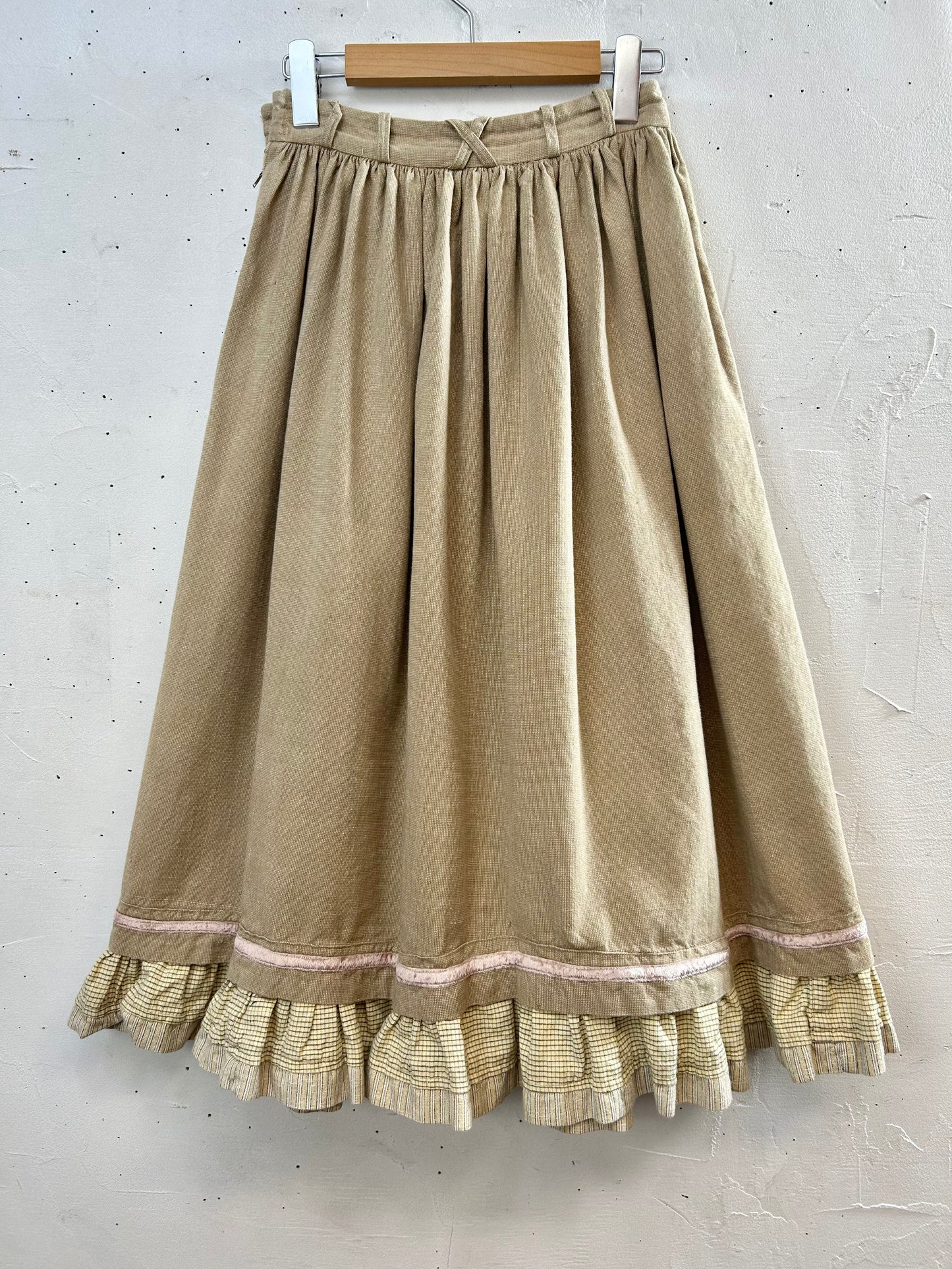 Vintage Cotton Skirt [A29375]