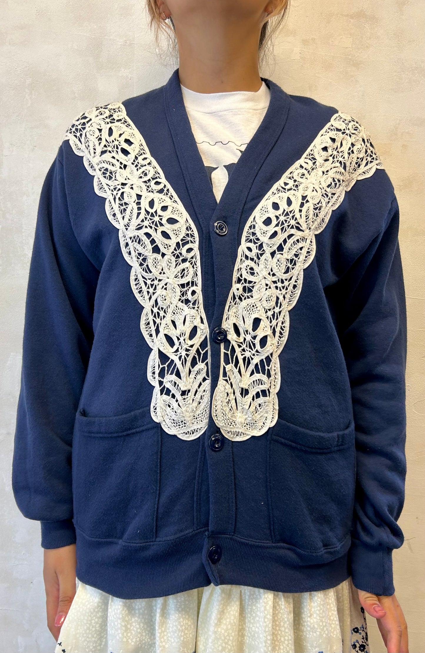 Vintage Custom Sweat Cardigan [H28272]