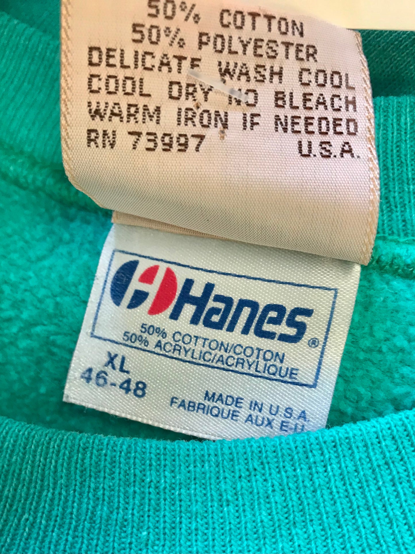 Vintage Patch Sweat MADE IN USA [L25804]