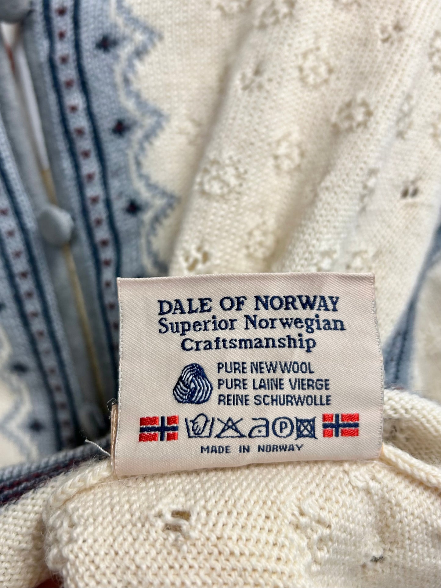 Vintage Nordic Knit Cardigan 〜DALE OF NORWAY〜 [L29164]