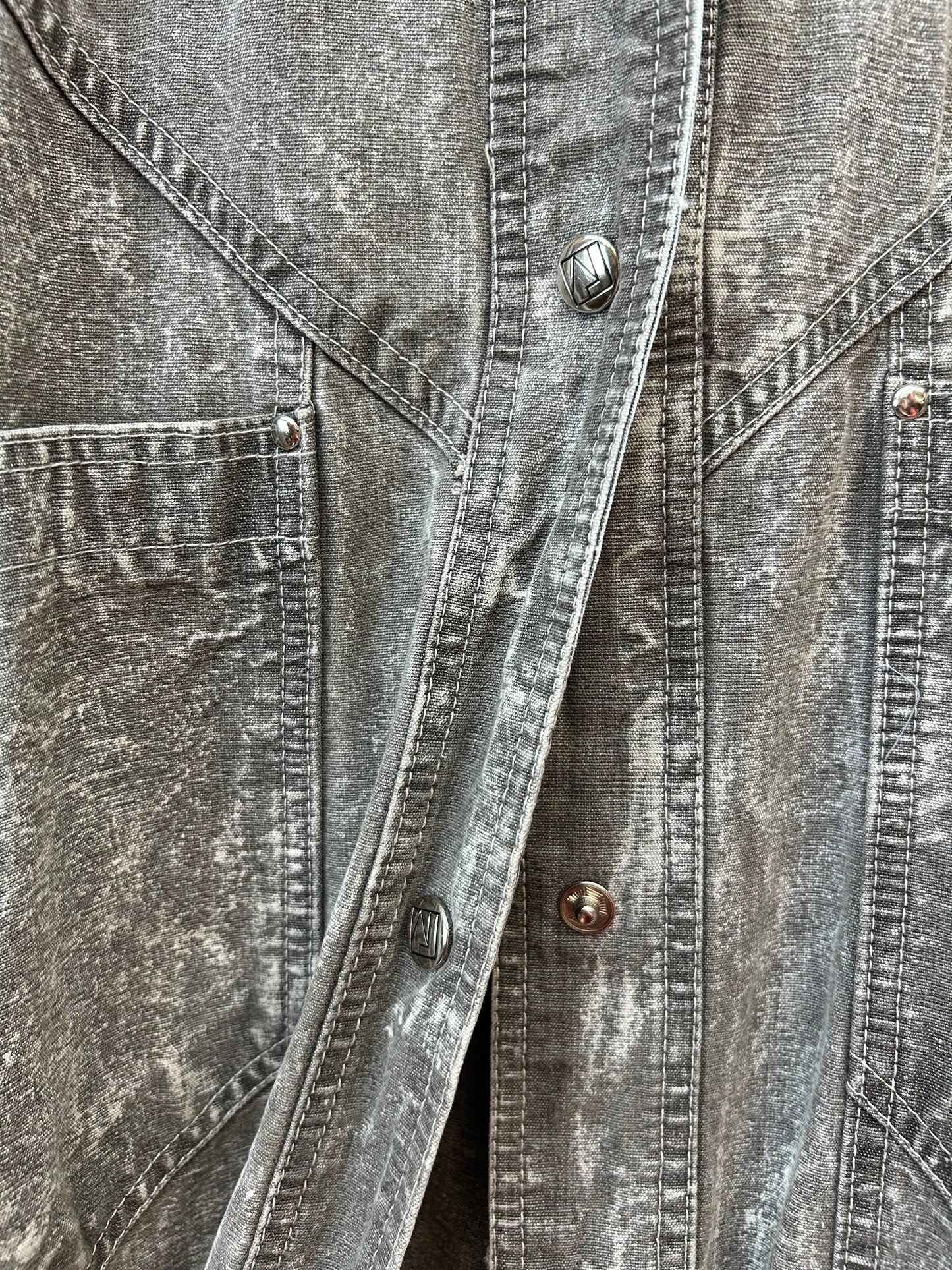 Vintage Chemical Denim Coat [J28716]