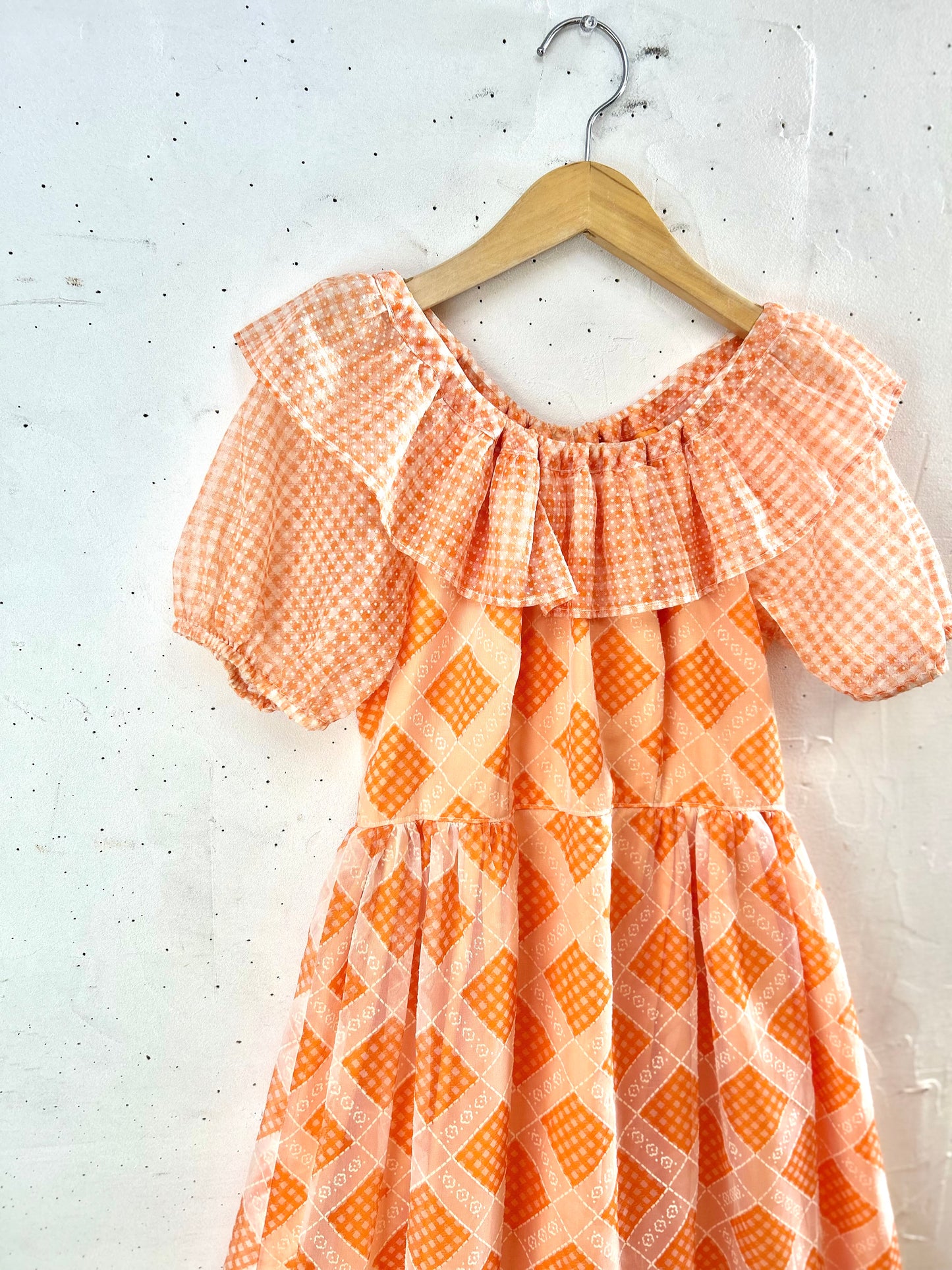 '70s Vintage Dress [F30454]